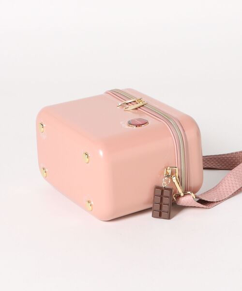 Siffler(シフレ)の「【LUNALUX/ルナルクス】 Cioccolatino バニティケース付き キャリーケース 62L(72L)(スーツケース/キャリーバッグ・レディース・ミント/チョコ/ピンク系その他・FREE)」の6枚目の写真