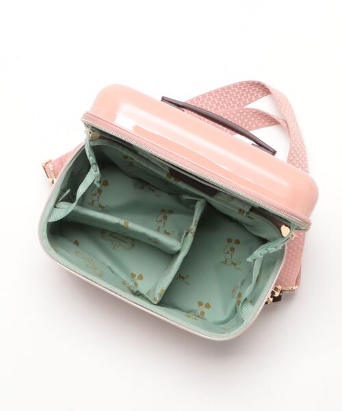 Siffler(シフレ)の「【LUNALUX/ルナルクス】 Cioccolatino バニティケース付き キャリーケース 62L(72L)(スーツケース/キャリーバッグ・レディース・ミント/チョコ/ピンク系その他・FREE)」の5枚目の写真