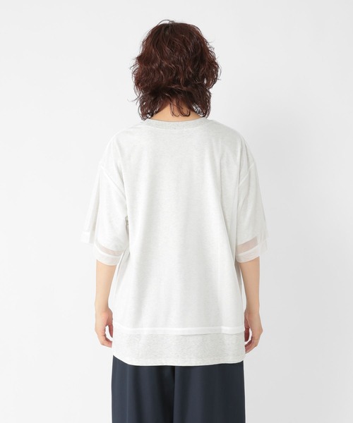 【美品】AP STUDIOメッシュオーバートップス AP STUDIO（エーピーストゥディオ）の「メッシュホルターネック