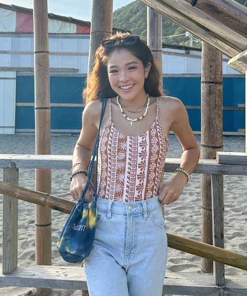 セール】moeka - SUNOUTFIT巾着ミニバッグ（ハンドバッグ）｜INTER