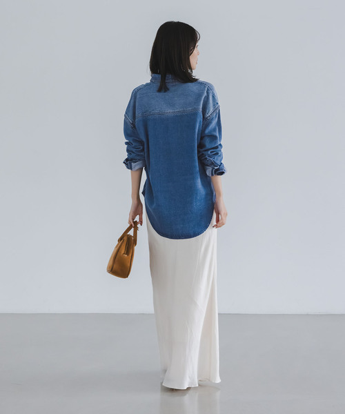 NOBLE　スージングデニムビッグポケットシャツ スージングデニムビッグポケットシャツ | ノーブル(Noble) | マルイ