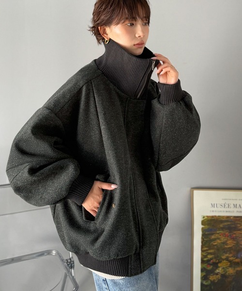 セール】《JaVaジャバコラボ》首まであったかい冬の相棒。オーバー