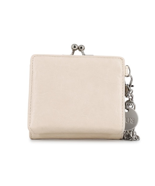 MURUA(ムルーア)の「MURUA(ムルーア)口金ミニ財布 MR-W1362 フレームメタル(財布・レディース・ブラウン/ブラック/アイボリー・FREE)」の6枚目の写真