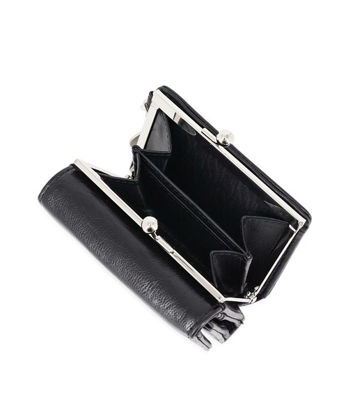 MURUA(ムルーア)の「MURUA(ムルーア)口金ミニ財布 MR-W1362 フレームメタル(財布・レディース・ブラウン/ブラック/アイボリー・FREE)」の13枚目の写真