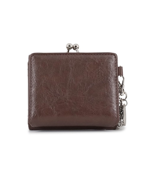 MURUA(ムルーア)の「MURUA(ムルーア)口金ミニ財布 MR-W1362 フレームメタル(財布・レディース・ブラウン/ブラック/アイボリー・FREE)」の18枚目の写真