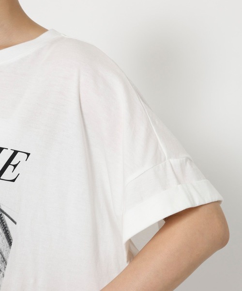 tシャツ BARNYARDSTORM / リラックスゆるフォトT 「「VERY」YouTube紹介アイテム」 レディース BARNYARDSTORM｜【『VERY』YouTube紹介アイテム】リラックスゆる