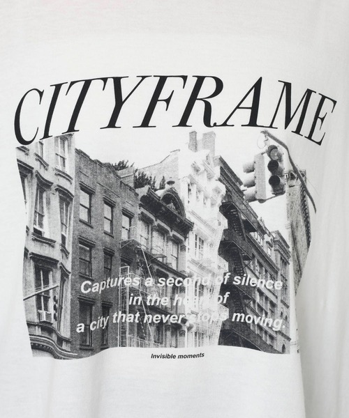 BARNYARDSTORM（バンヤードストーム）の「BARNYARDSTORM / リラックスゆるフォトT（Tシャツ/カットソー・レディース・ベージュ/ホワイト/チャコールグレー・FREE）」の22枚目の写真