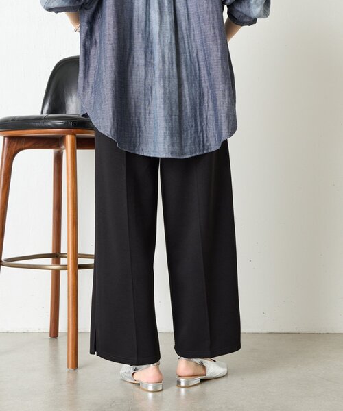 Jena espace merveilleux（ジェナ　エスパスメルヴェイユ）の「【低身長さん必見！】ボンディングイージーパンツ（その他パンツ・レディース・ブラック/チャコールグレー/ベージュ・FREE）」の22枚目の写真