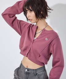 OLD Design cardigan 古着　ユニセックス　短丈　ショート丈 OLD Design cardigan 古着 ユニセックス 短丈 ショート丈 トップス