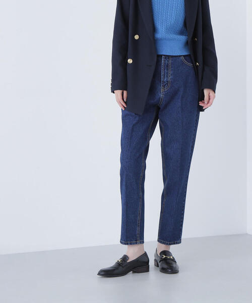 NATURAL BEAUTY BASIC(ナチュラルビューティーベーシック)の「◇セミテーパードデニムパンツ(デニムパンツ・レディース・ダークブルー/ネイビー・SMALL/MEDIUM)」の15枚目の写真