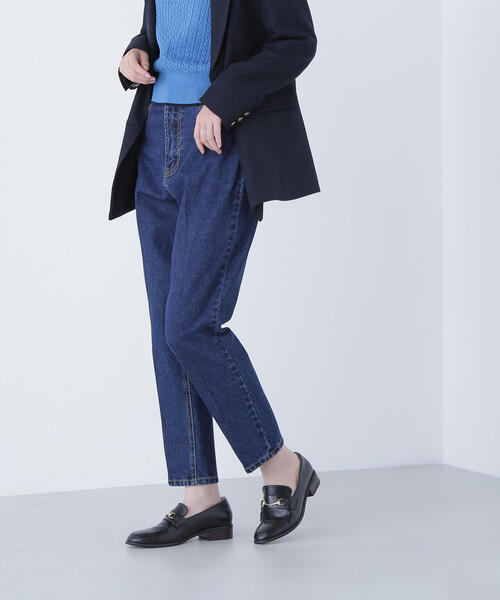 NATURAL BEAUTY BASIC(ナチュラルビューティーベーシック)の「◇セミテーパードデニムパンツ(デニムパンツ・レディース・ダークブルー/ネイビー・SMALL/MEDIUM)」の21枚目の写真