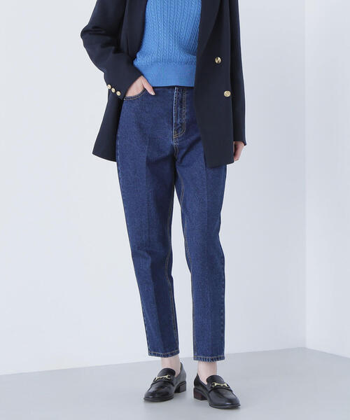 NATURAL BEAUTY BASIC(ナチュラルビューティーベーシック)の「◇セミテーパードデニムパンツ(デニムパンツ・レディース・ダークブルー/ネイビー・SMALL/MEDIUM)」の22枚目の写真