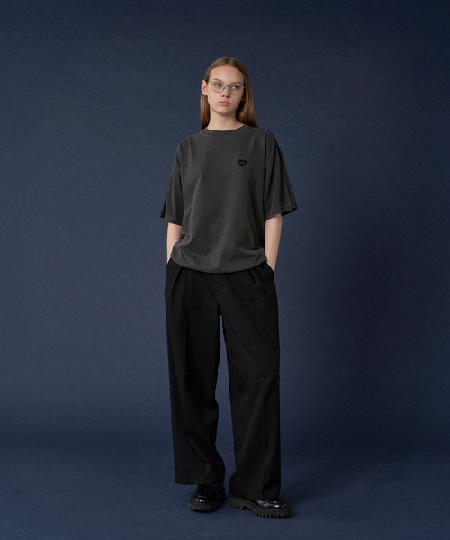 ONCILY(オンシェリー)の「SIDE LINE TRUCK LOGO T-SHIRT / サイドライントラックロゴTシャツ(Tシャツ/カットソー・メンズ・ブラック/アイボリー/オフホワイト・SMALL/MEDIUM/LARGE)」の16枚目の写真