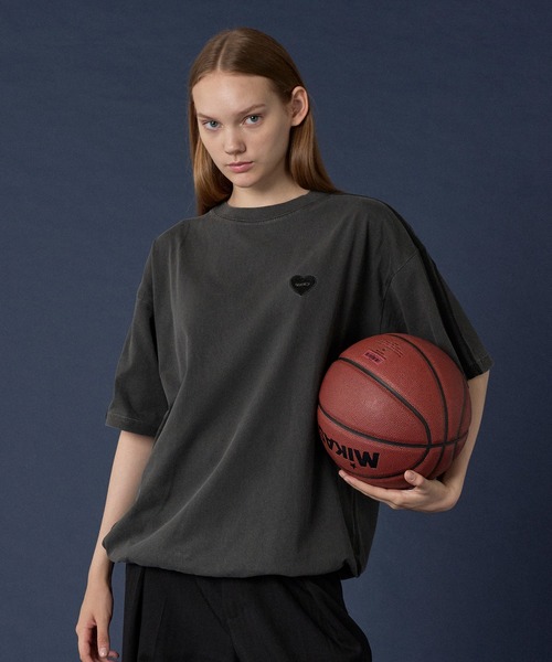 ONCILY(オンシェリー)の「SIDE LINE TRUCK LOGO T-SHIRT / サイドライントラックロゴTシャツ(Tシャツ/カットソー・メンズ・ブラック/アイボリー/オフホワイト・SMALL/MEDIUM/LARGE)」の8枚目の写真