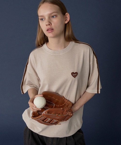ONCILY(オンシェリー)の「SIDE LINE TRUCK LOGO T-SHIRT / サイドライントラックロゴTシャツ(Tシャツ/カットソー・メンズ・ブラック/アイボリー/オフホワイト・SMALL/MEDIUM/LARGE)」の18枚目の写真