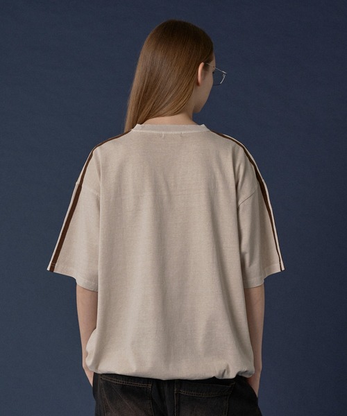 ONCILY(オンシェリー)の「SIDE LINE TRUCK LOGO T-SHIRT / サイドライントラックロゴTシャツ(Tシャツ/カットソー・メンズ・ブラック/アイボリー/オフホワイト・SMALL/MEDIUM/LARGE)」の21枚目の写真