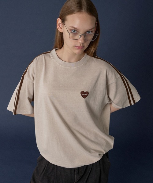 ONCILY(オンシェリー)の「SIDE LINE TRUCK LOGO T-SHIRT / サイドライントラックロゴTシャツ(Tシャツ/カットソー・メンズ・ブラック/アイボリー/オフホワイト・SMALL/MEDIUM/LARGE)」の19枚目の写真