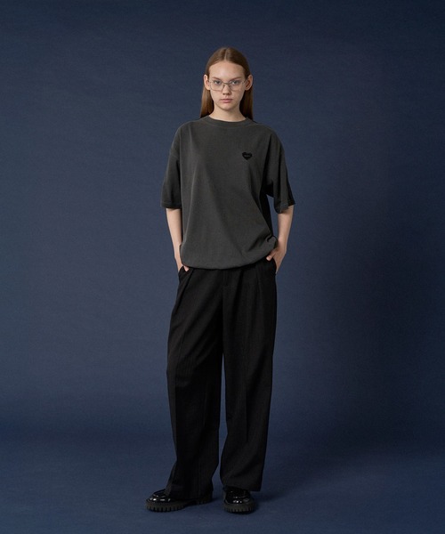 ONCILY(オンシェリー)の「SIDE LINE TRUCK LOGO T-SHIRT / サイドライントラックロゴTシャツ(Tシャツ/カットソー・メンズ・ブラック/アイボリー/オフホワイト・SMALL/MEDIUM/LARGE)」の15枚目の写真