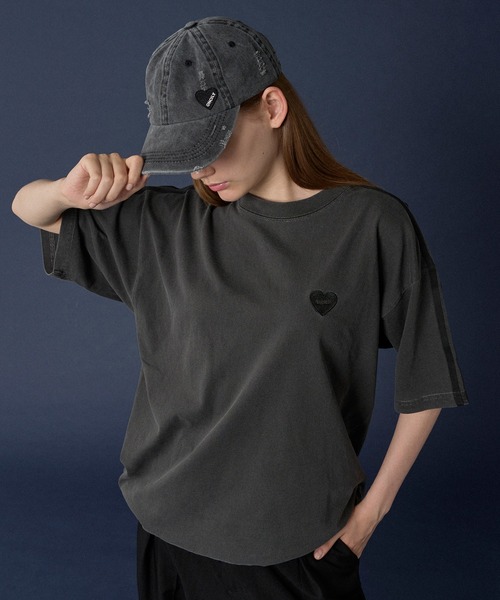 ONCILY(オンシェリー)の「SIDE LINE TRUCK LOGO T-SHIRT / サイドライントラックロゴTシャツ(Tシャツ/カットソー・メンズ・ブラック/アイボリー/オフホワイト・SMALL/MEDIUM/LARGE)」の12枚目の写真