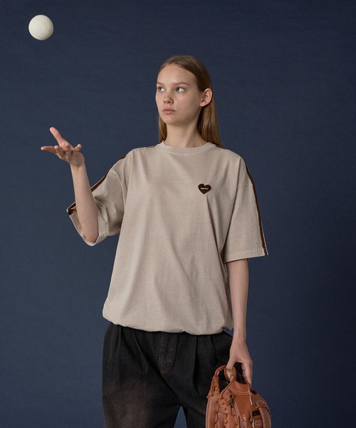 ONCILY(オンシェリー)の「SIDE LINE TRUCK LOGO T-SHIRT / サイドライントラックロゴTシャツ(Tシャツ/カットソー・メンズ・ブラック/アイボリー/オフホワイト・SMALL/MEDIUM/LARGE)」の20枚目の写真