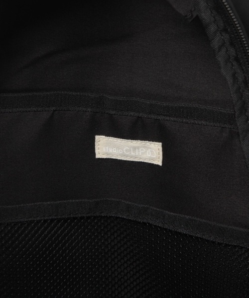 studio CLIP（スタディオクリップ）の「からだよろこぶ撥水リュックサック（バックパック/リュック・レディース・ブラック/ベージュ・FREE）」の14枚目の写真