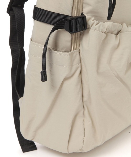 studio CLIP（スタディオクリップ）の「からだよろこぶ撥水リュックサック（バックパック/リュック・レディース・ブラック/ベージュ・FREE）」の17枚目の写真