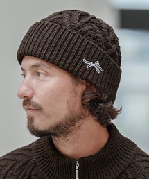 CALL&RESPONSE | mko12990-ヘリンボーンニットキャップ-サイセンタク(ニットキャップ/ビーニー)