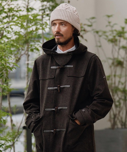 CALL&RESPONSE（コールアンドレスポンス）の「mko12990-ヘリンボーンニットキャップ-サイセンタク（ニットキャップ/ビーニー・メンズ・ブラウン/ベージュ/ブラック・FREE）」の10枚目の写真