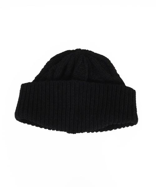 CALL&RESPONSE（コールアンドレスポンス）の「mko12990-ヘリンボーンニットキャップ-サイセンタク（ニットキャップ/ビーニー・メンズ・ブラウン/ベージュ/ブラック・FREE）」の19枚目の写真