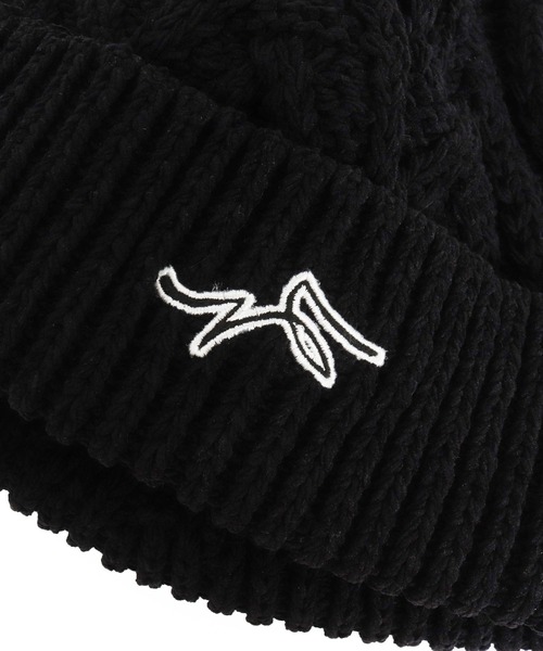 CALL&RESPONSE（コールアンドレスポンス）の「mko12990-ヘリンボーンニットキャップ-サイセンタク（ニットキャップ/ビーニー・メンズ・ブラウン/ベージュ/ブラック・FREE）」の21枚目の写真