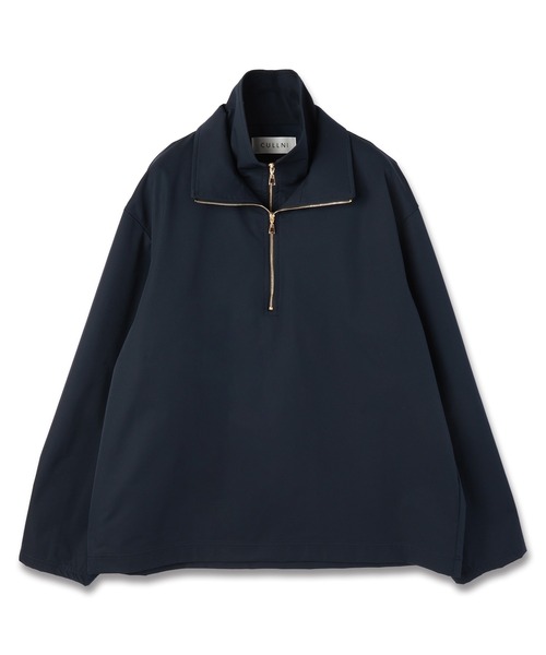 セール】Stretch Double Cloth Layered Stand Collar Pullover（その他