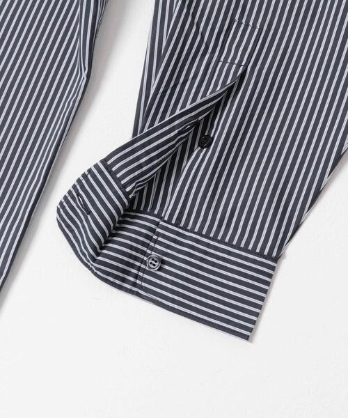 SENSE OF PLACE by URBAN RESEARCH（センスオブプレイスバイアーバンリサーチ）の「『ユニセックス』ブロードレギュラーカラールーズシャツ（シャツ/ブラウス・メンズ・チャコールグレー/ライトブルー/ミント/ブルー系その他・MEDIUM/LARGE）」の12枚目の写真