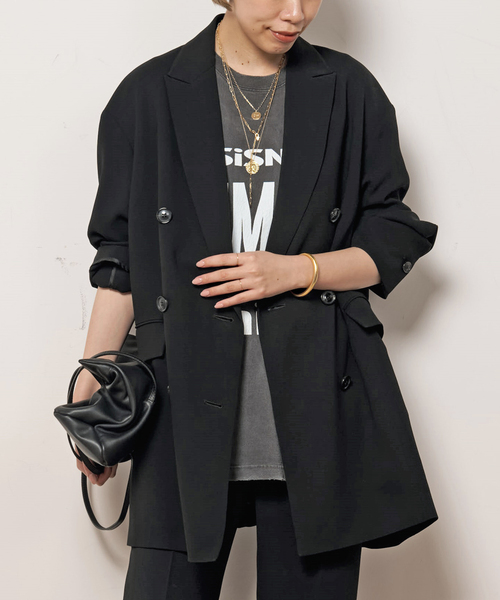 ダブルブレストジャケット（テーラードジャケット）｜AP STUDIO