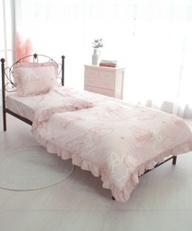 BACKYARD FAMILY（バックヤードファミリー）の「キャラクター フリル ふとんカバー 3点セット（寝具）」