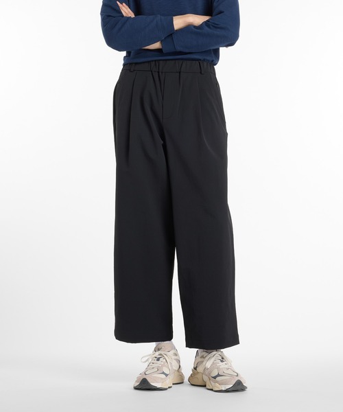 NEW BALANCE（ニューバランス）の「NB GREY ワイド パンツ（スラックス・メンズ・ブラック/ダークグレー・SMALL/MEDIUM/LARGE/X-LARGE/XX-LARGE）」の14枚目の写真