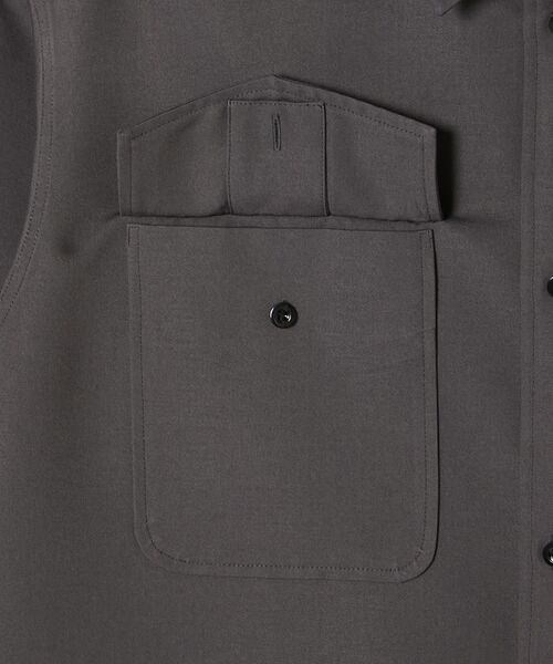 N.HOOLYWOOD TEST PRODUCT EXCHANGE SERVICE（N.ハリウッド テストプロダクト エクスチェンジサービス）の「CPO SHIRT（シャツ/ブラウス・メンズ・チャコール/ブラック・36/40/38）」の7枚目の写真