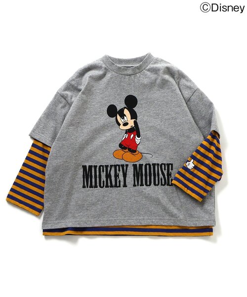 Disney（ディズニー）の「ディズニーキャラクター/2PTシャツ（Tシャツ/カットソー・キッズ・ブルー/グレー/オフホワイト・90/100/110/120/130/140/150）」の19枚目の写真