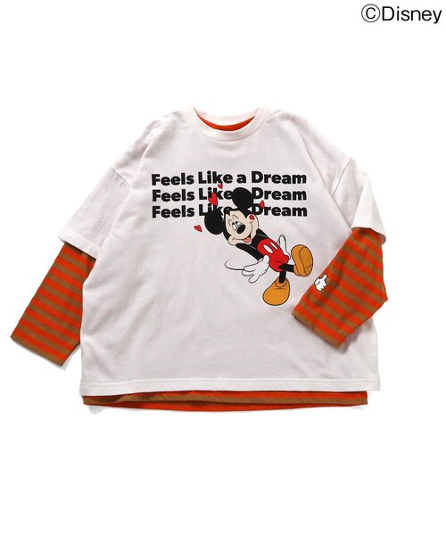 Disney（ディズニー）の「ディズニーキャラクター/2PTシャツ（Tシャツ/カットソー・キッズ・ブルー/グレー/オフホワイト・90/100/110/120/130/140/150）」の20枚目の写真