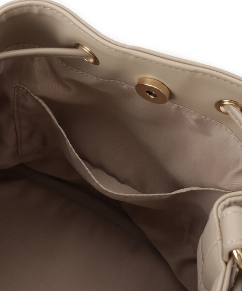 grove（グローブ）の「スエードフリンジ巾着ショルダーバッグ（ショルダーバッグ・レディース・ライトベージュ/ブラウン系その他/ダークブラウン・00）」の13枚目の写真