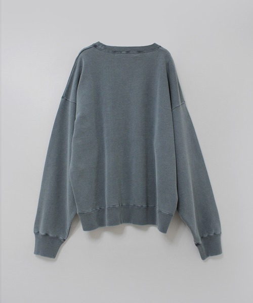 RNA（アールエヌエー）の「M2492 ＹＥＡＨピグメントプルオーバー（スウェット・レディース・ネイビー/ブラウン/ピンク・MEDIUM）」の5枚目の写真