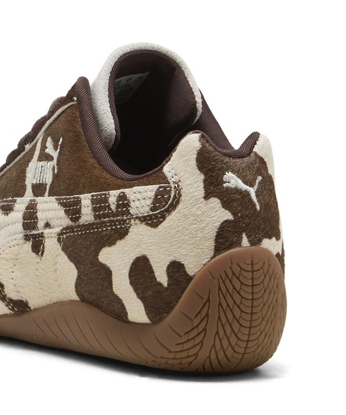 PUMA/プーマ レディース スニーカー 韓国 アニマル カウ柄 SPEEDCAT