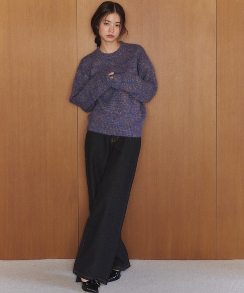 haek(ハク)の「color MIX knit pullover/カラーミックスニットプルオーバー(ニット/セーター・レディース・ピンク/その他・FREE)」の13枚目の写真