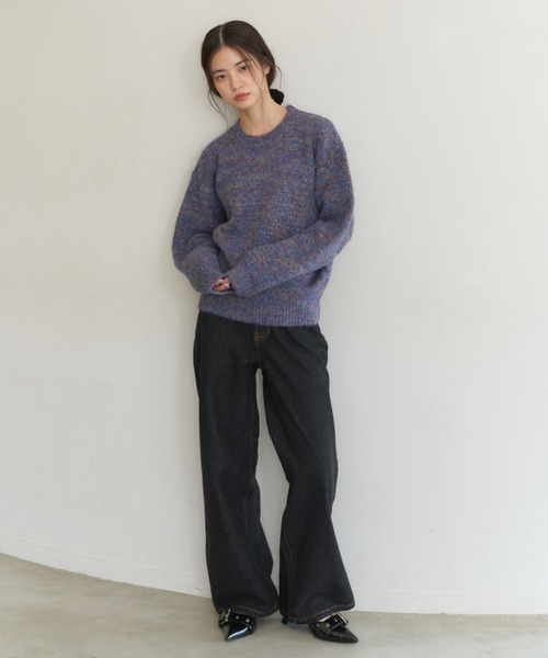 haek(ハク)の「color MIX knit pullover/カラーミックスニットプルオーバー(ニット/セーター・レディース・ピンク/その他・FREE)」の16枚目の写真