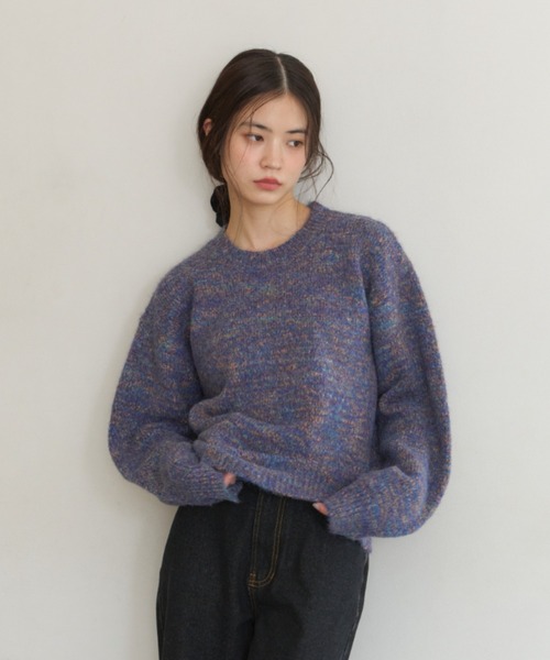 haek(ハク)の「color MIX knit pullover/カラーミックスニットプルオーバー(ニット/セーター・レディース・ピンク/その他・FREE)」の18枚目の写真