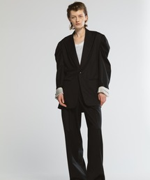 CINOH（チノ）の「サマーウールドレープジャケット（テーラードジャケット）」