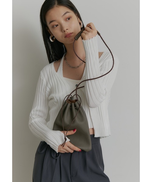 レトロスタイル バケツクロスボディバッグ（ショルダーバッグ）｜SEN