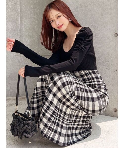 セール】ショルダーオープンマーメイドニットワンピース（ワンピース