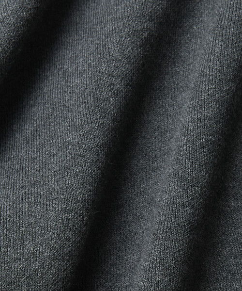 FREAK'S STORE（フリークスストア）の「限定展開 Relax Fit リラックスフィット スウェットライク ヘンリーネック ニット（ニット/セーター・メンズ・ブラック/ネイビー/チャコールグレー/アッシュグレー・MEDIUM/LARGE）」の12枚目の写真