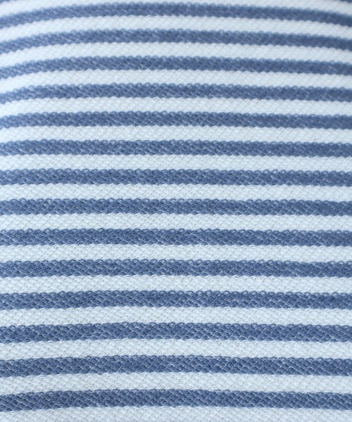 bulle de savon（ビュルデサボン）の「インレーボーダー みじかめプルオーバー（Tシャツ/カットソー・レディース・ブルー/オレンジ・FREE）」の19枚目の写真