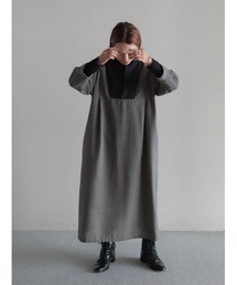 FIL DE FER（フィルデフェール）の「ミニJQ　フロントZIPワンピース（ワンピース）」